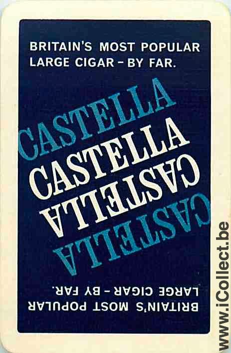 Single Swap Playing Cards Tobacco Castella Cigars (PS08-29H)