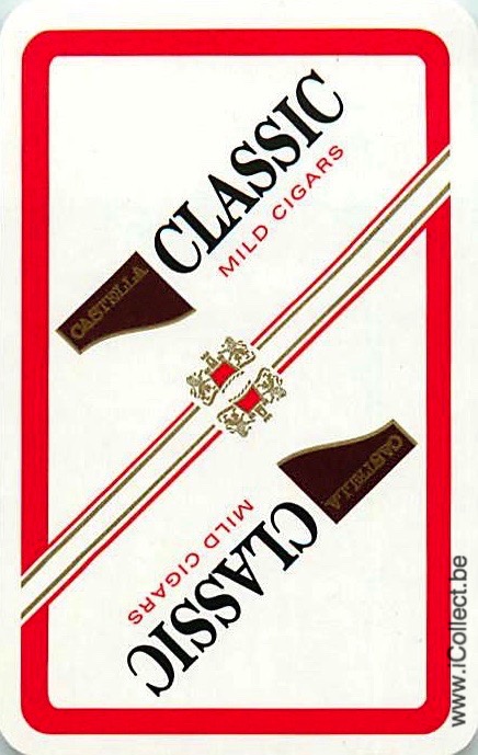 Single Swap Playing Cards Tobacco Castella (PS18-51E)