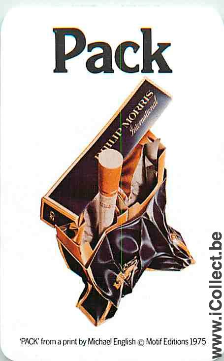 Single Swap Playing Cards Philip Morris Cigarettes (PS03-24D) - Click Image to Close