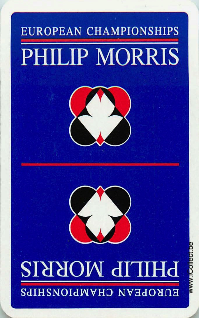 Single Swap Playing Cards Tobacco Philip Morris (PS13-56A)