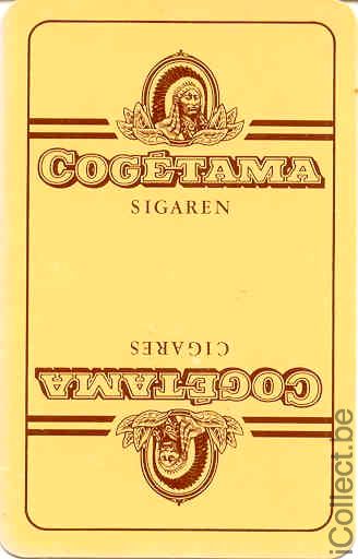 Single Swap Playing Cards Tobacco Cogetama Cigars (PS04-11G)