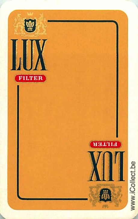 Single Swap Playing Cards Tobacco Lux Cigarettes (PS18-58I)