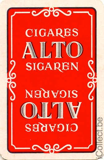 Single Swap Playing Cards Tobacco Alto Cigars (PS04-13F)