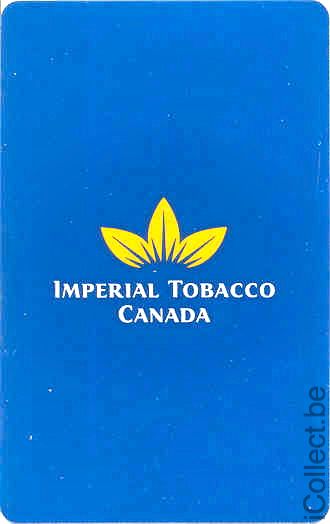 Single Swap Playing Cards Tobacco Imperial Cigarettes (PS04-14G)