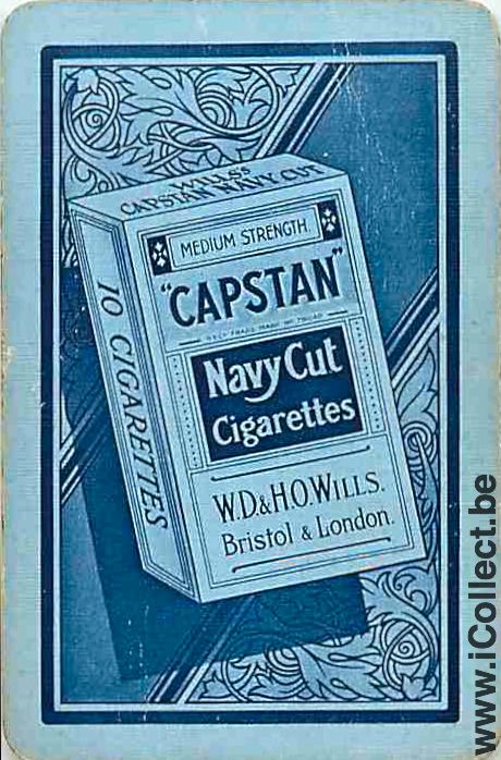 Single Swap Playing Cards Tobacco Capstan Cigarettes (PS08-55C)