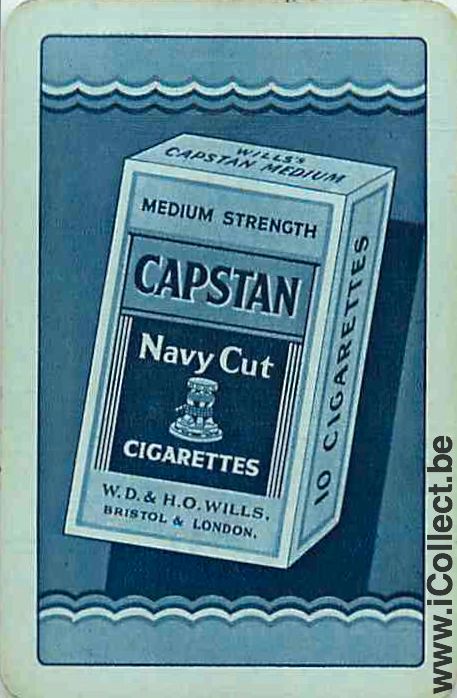Single Swap Playing Cards Tobacco Capstan Cigarettes (PS13-55F) - Click Image to Close