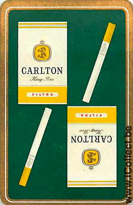 Single Swap Playing Cards Tobacco Carlton Cigarettes (PS20-43I)