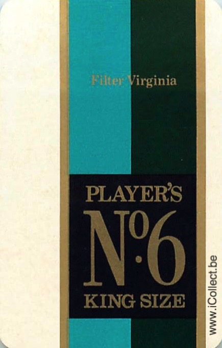 Single Swap Playing Cards Tobacco Player's Please N6 (PS19-01F)