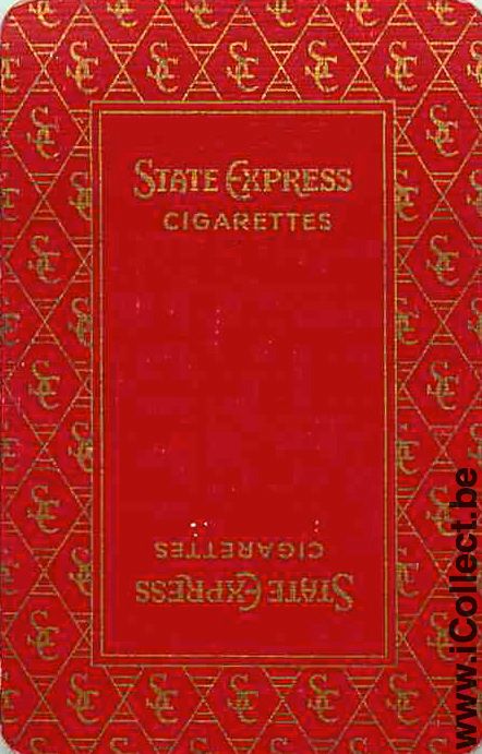 Single Swap Playing Cards Tobacco State Express (PS13-30D)