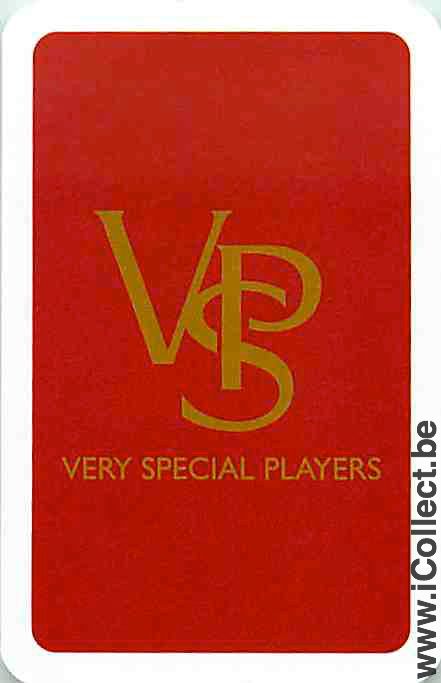 Single Swap Playing Cards Tobacco Very Special Players (PS11-25I
