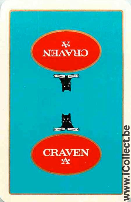 Single Playing Cards Tobacco Craven A (PS08-34H) - Click Image to Close