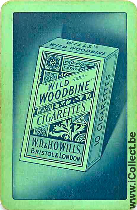 Single Swap Playing Cards Tobacco Wild Woodbine (PS01-56C) - Click Image to Close