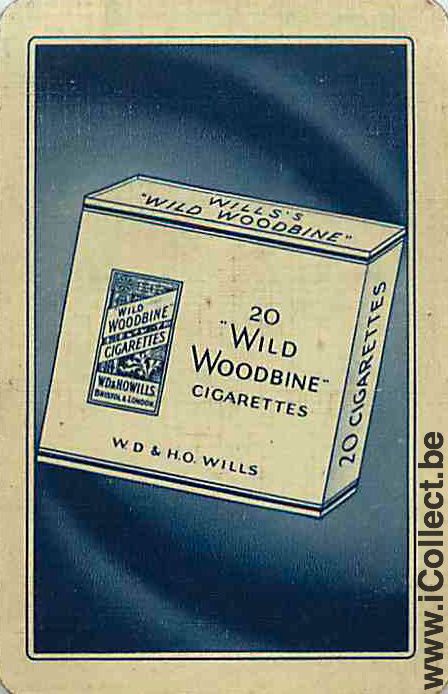 Single Swap Playing Cards Tobacco Woodbine Cigarettes (PS15-35G)