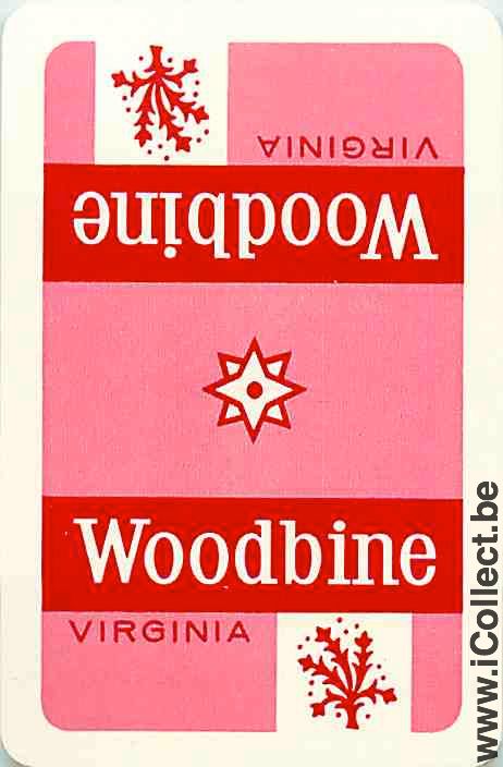 Single Swap Playing Cards Tobacco Woodbine (PS03-40B)