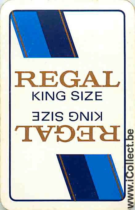 Single Swap Playing Cards Tobacco Regal Cigarettes (PS01-18H)