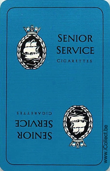 Single Swap Playing Cards Tobacco Senior Service (PS19-04F) - Click Image to Close