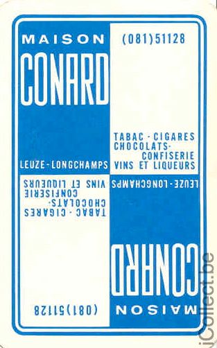 Single Swap Playing Cards Tobacco Cigars Conrad (PS04-22E) - Click Image to Close