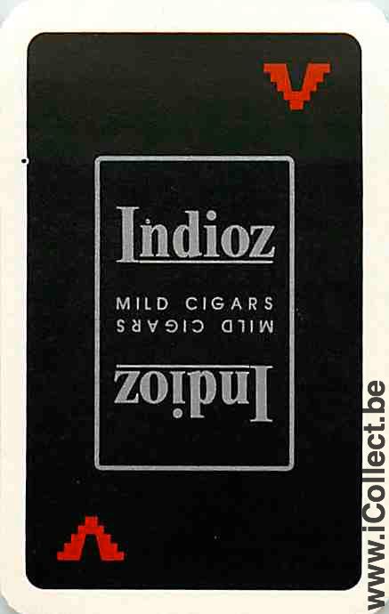Single Swap Playing Cards Tobacco Indioz Cigars (PS11-25F)