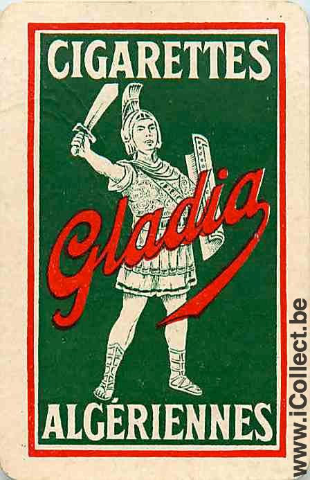 Single Playing Cards Gladia Cigarettes Algerienne (PS13-11B)