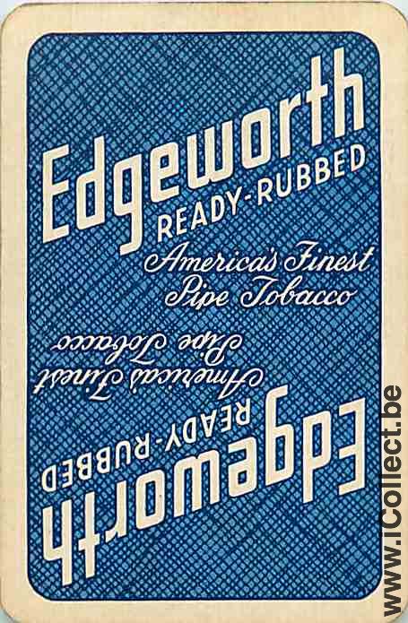Single Swap Playing Cards Tobacco Edgeworth (PS03-58E)