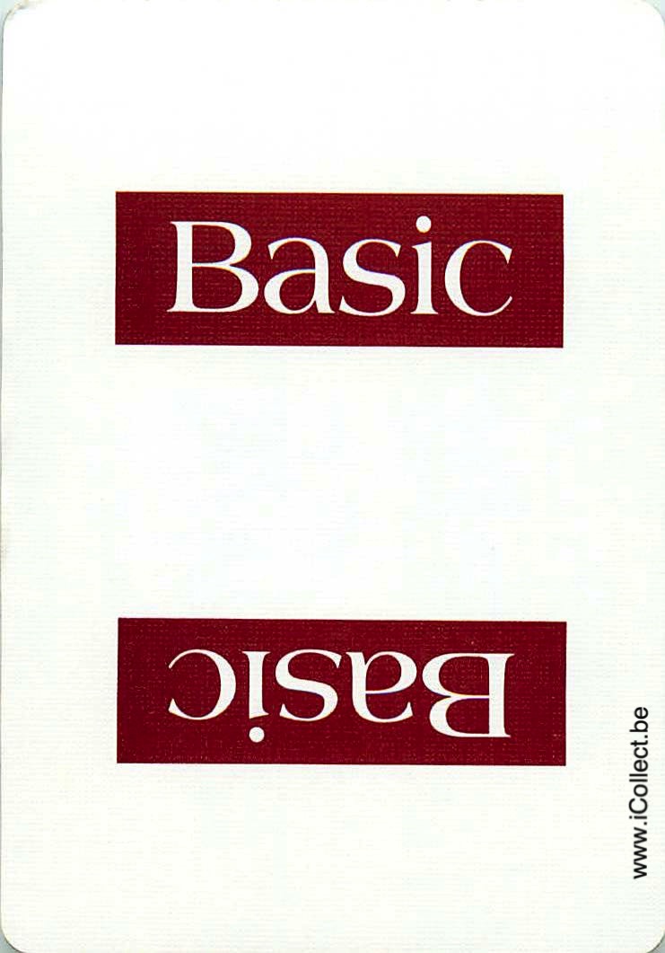 Single Swap Playing Cards Tobacco Basic (PS13-58A)