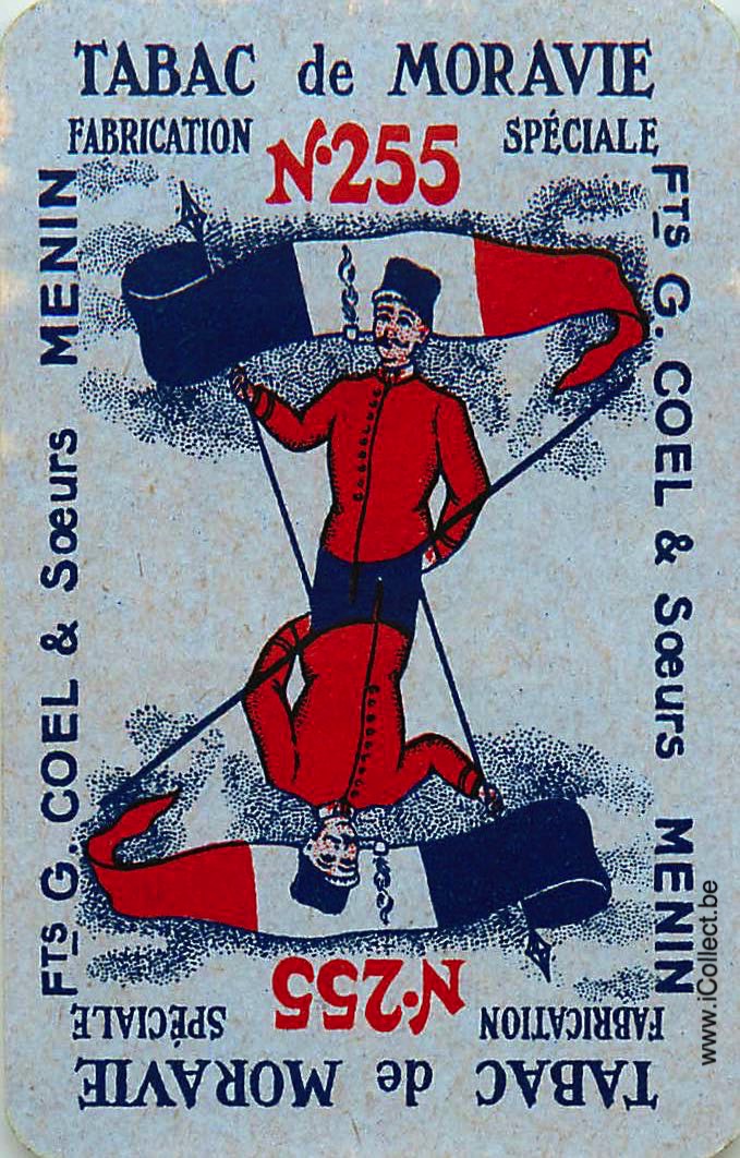 Single Swap Playing Cards Tobacco Moravie (PS14-23B)