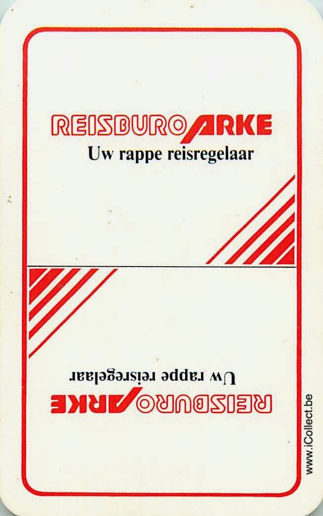 Single Swap Playing Cards Travel ARKE Reisburo (PS19-04C) - Click Image to Close