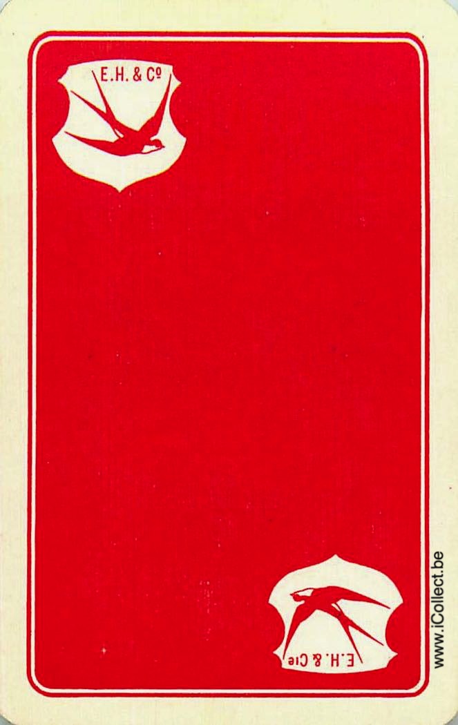 Single Swap Playing Cards Travel E.H. & Cie (PS19-26B)