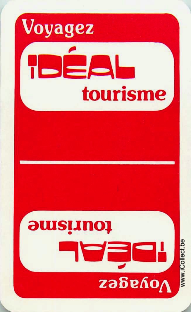 Single Swap Playing Cards Travel Ideal Tourisme (PS19-32E) - Click Image to Close