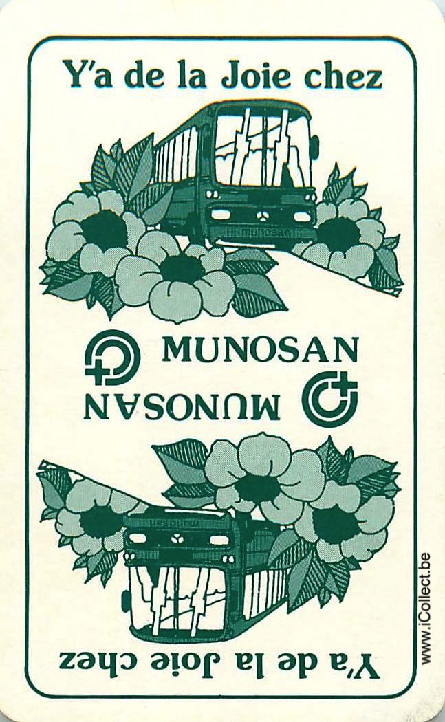 Single Swap Playing Cards Travel Munosan (PS19-38H)