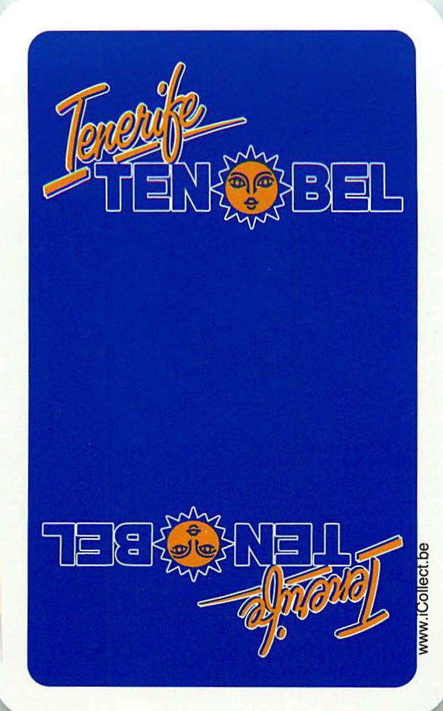 Single Swap Playing Cards Travel Tenobel (PS10-58A) - Click Image to Close