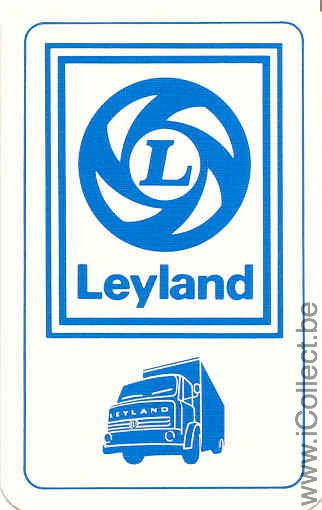 Single Swap Playing Cards Truck Leyland (PS02-29H)