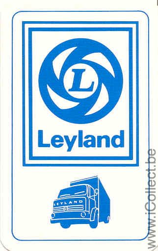 Single Swap Playing Cards Truck Leyland (PS02-29H) - Click Image to Close