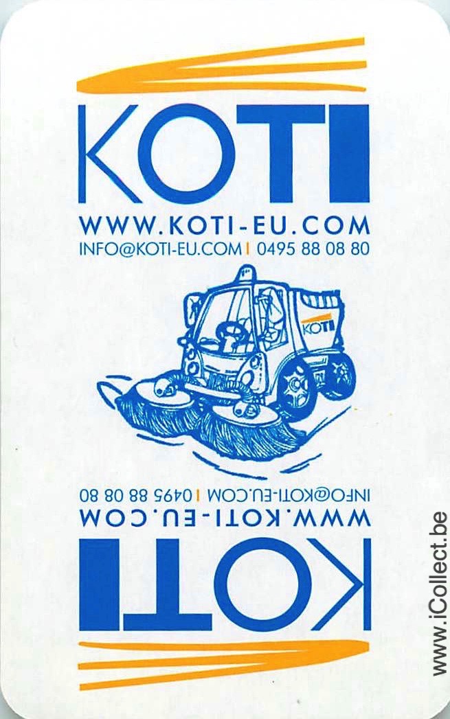 Single Swap Playing Cards Truck Koti (PS22-24I) - Click Image to Close