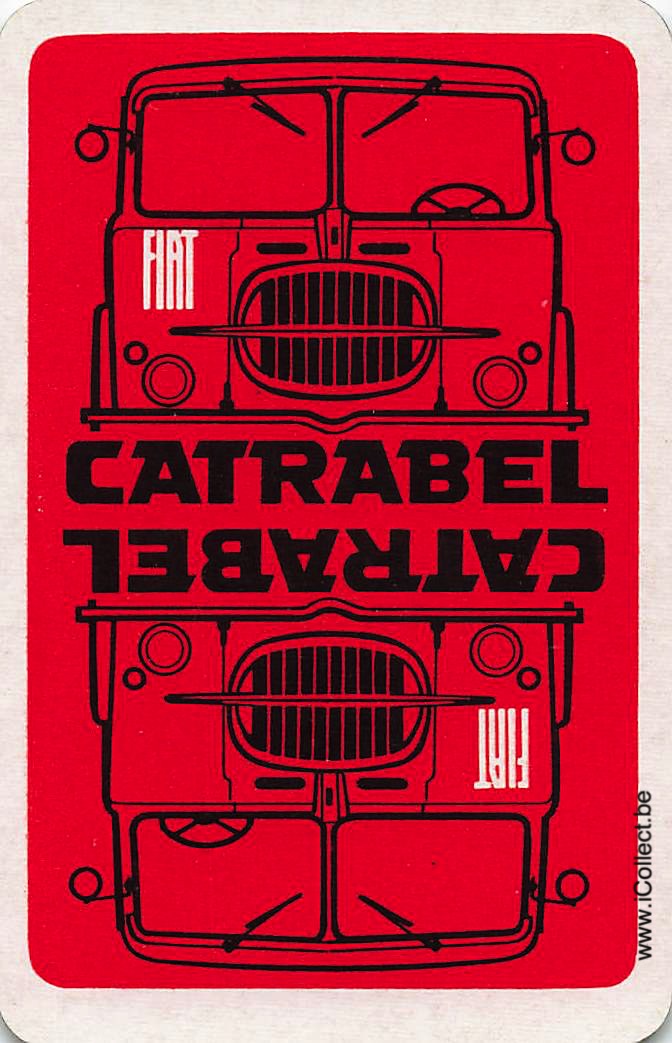 Single Swap Playing Cards Truck Fiat Catrabel (PS08-44C) - Click Image to Close