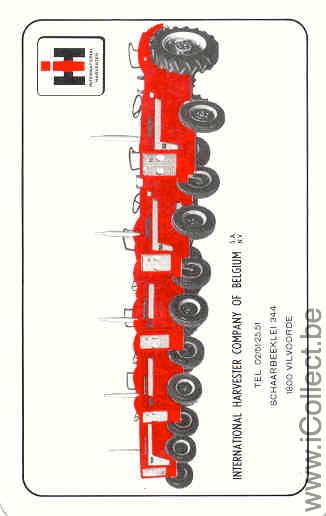 Single Swap Playing Cards Truck Tractor Harvester (PS04-17B)