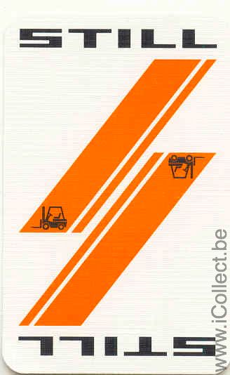 Single Swap Playing Cards Truck Forklift Still (PS02-26D) - Click Image to Close