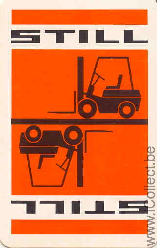 Single Swap Playing Cards Truck Forklift Still (PS02-26E)