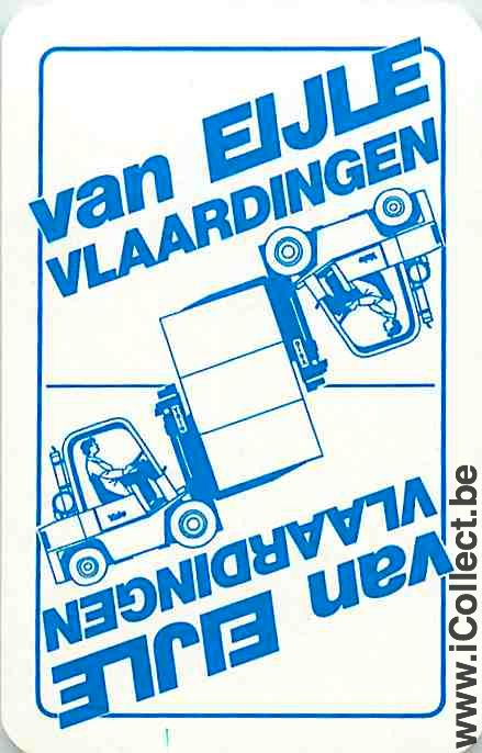 Single Swap Playing Cards Truck Forklift Van Eijle (PS11-22D)