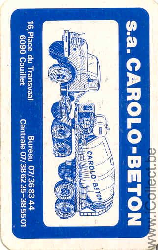 Single Swap Playing Cards Truck Concrete (PS02-25E)
