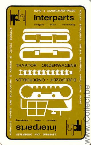 Single Swap Playing Cards Truck Interparts (PS02-23H)