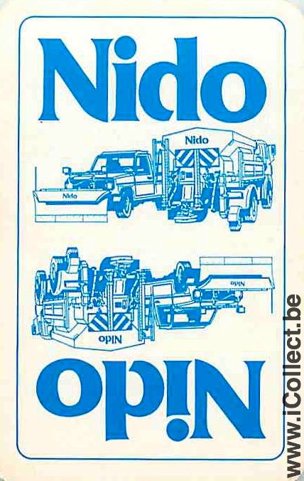 Single Playing Cards Truck Nido (PS11-24D)