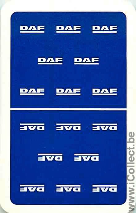 Single Swap Playing Cards Truck DAF (PS08-13A) - Click Image to Close