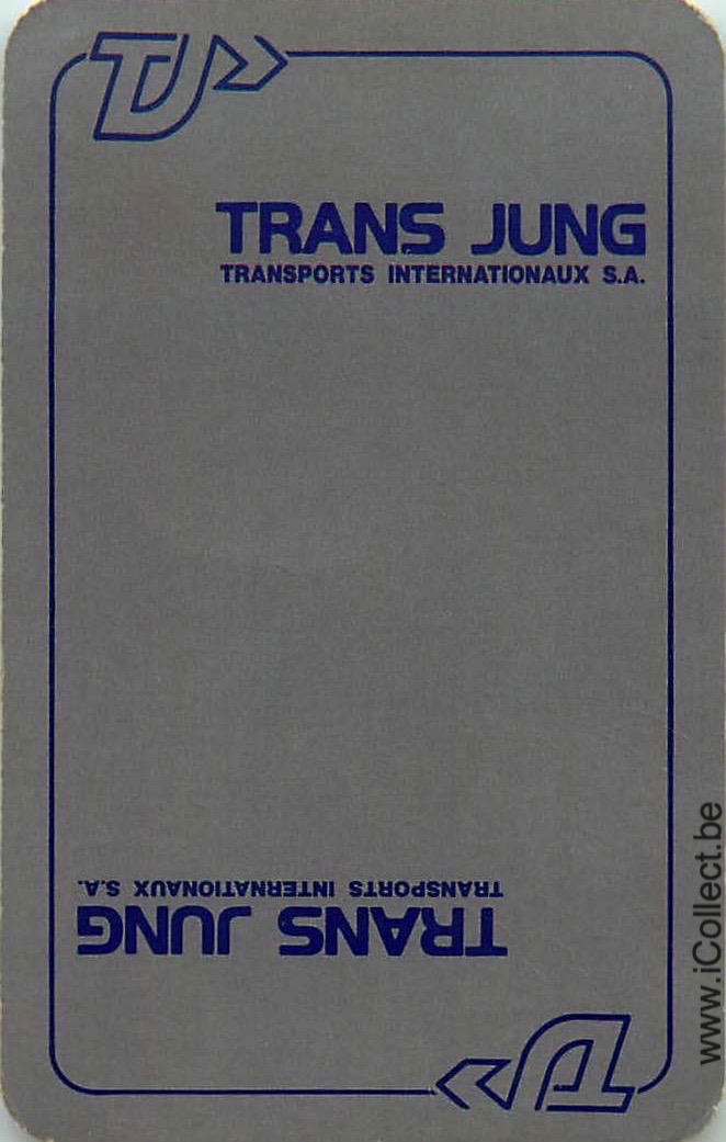 Single Swap Playing Cards Truck Trans Jung (PS22-26F)