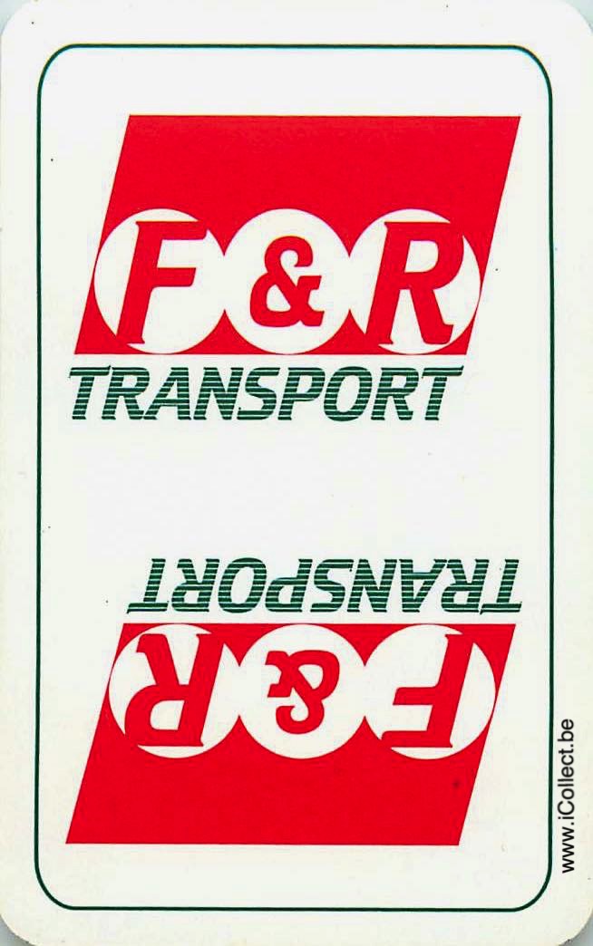 Single Swap Playing Cards Truck F&R Transport (PS19-25C)