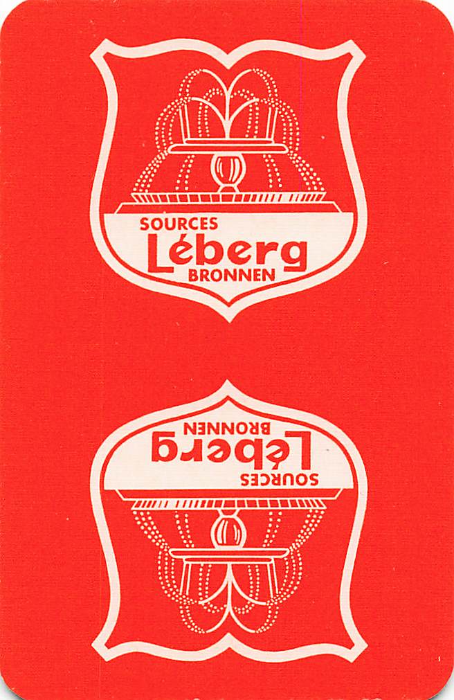 Single Swap Playing Cards Water Leberg **Orange** (PS04-48G) - Click Image to Close