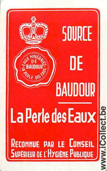 Single Swap Playing Cards Water Baudour (PS08-32B) - Click Image to Close