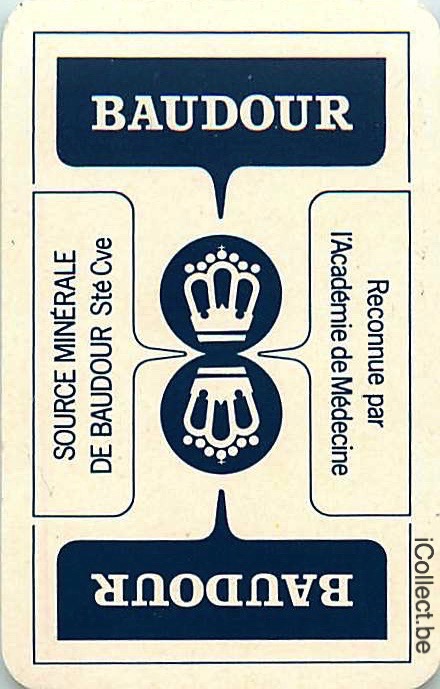 Single Swap Playing Cards Water Baudour (PS11-16G) - Click Image to Close