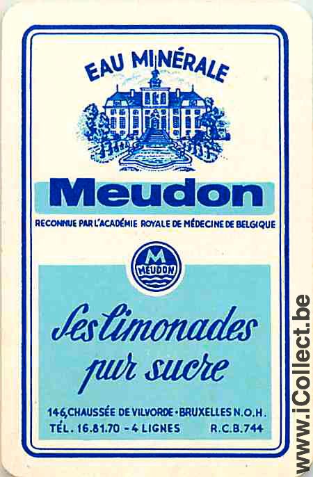 Single Swap Playing Cards Water Meudon (PS09-10B)