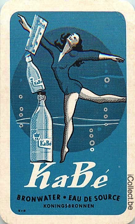 Single Swap Playing Cards Water Kabe Woman (PS08-17E) - Click Image to Close